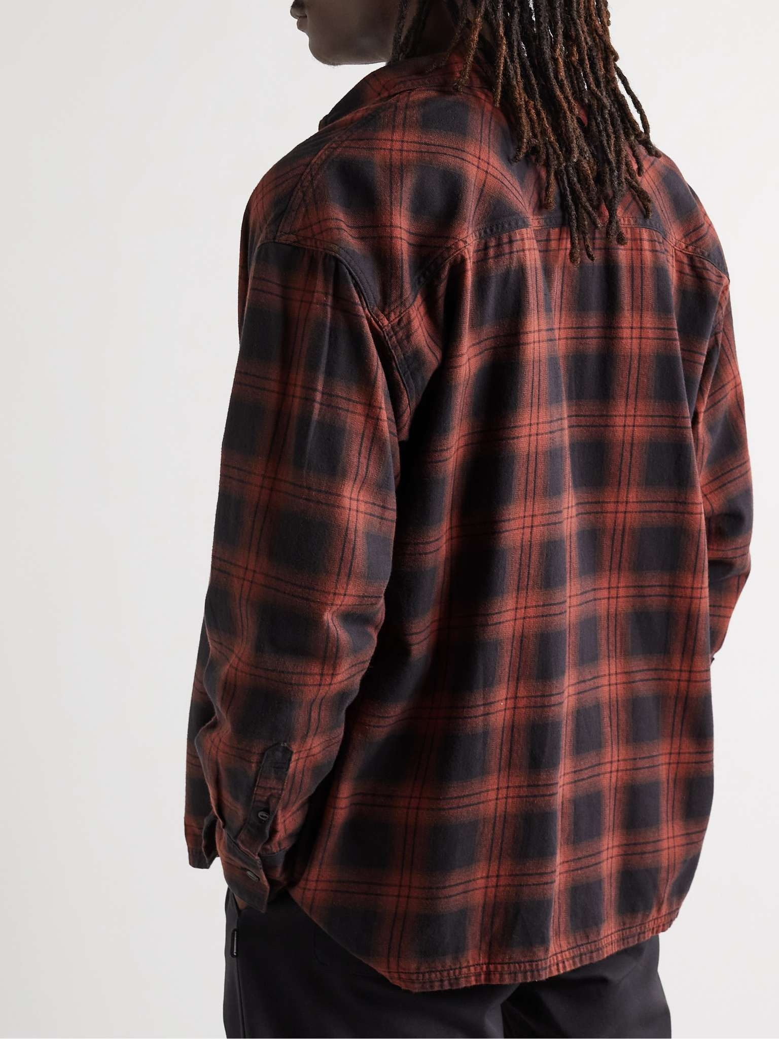 Nel Checked Cotton-Flannel Shirt - 6