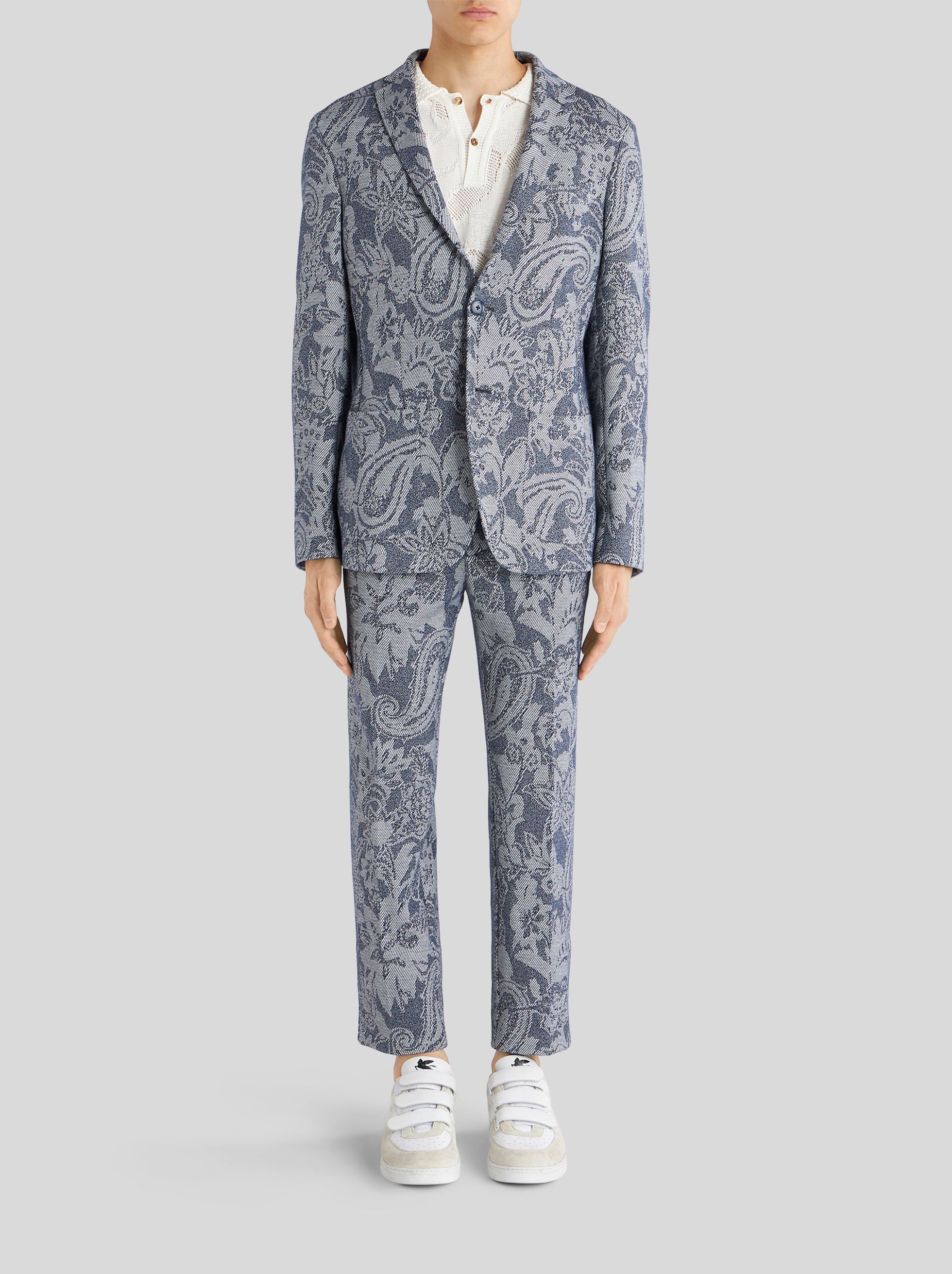 PAISLEY JACQUARD JACKET - 2