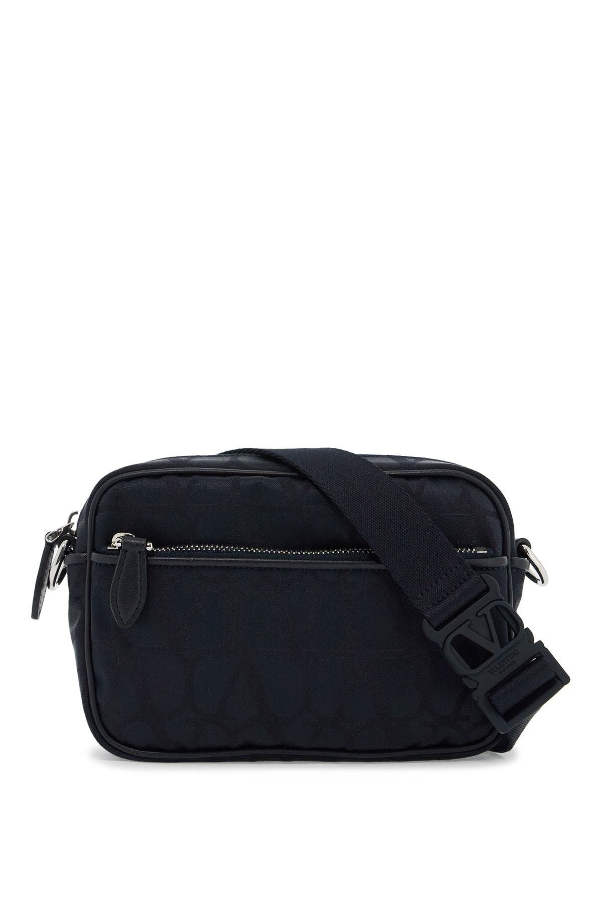 BLACK ICONOGRAPHE CROSSBODY BAG - 1