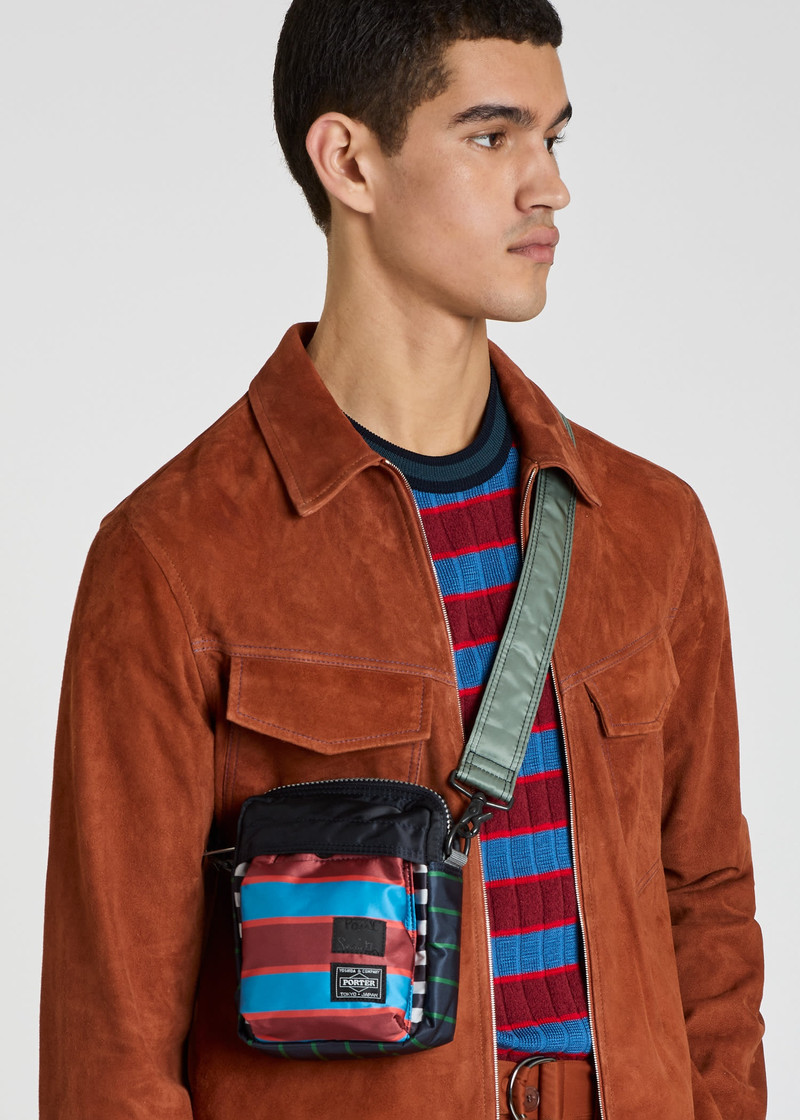 Mixed Stripe Flight Bag 6