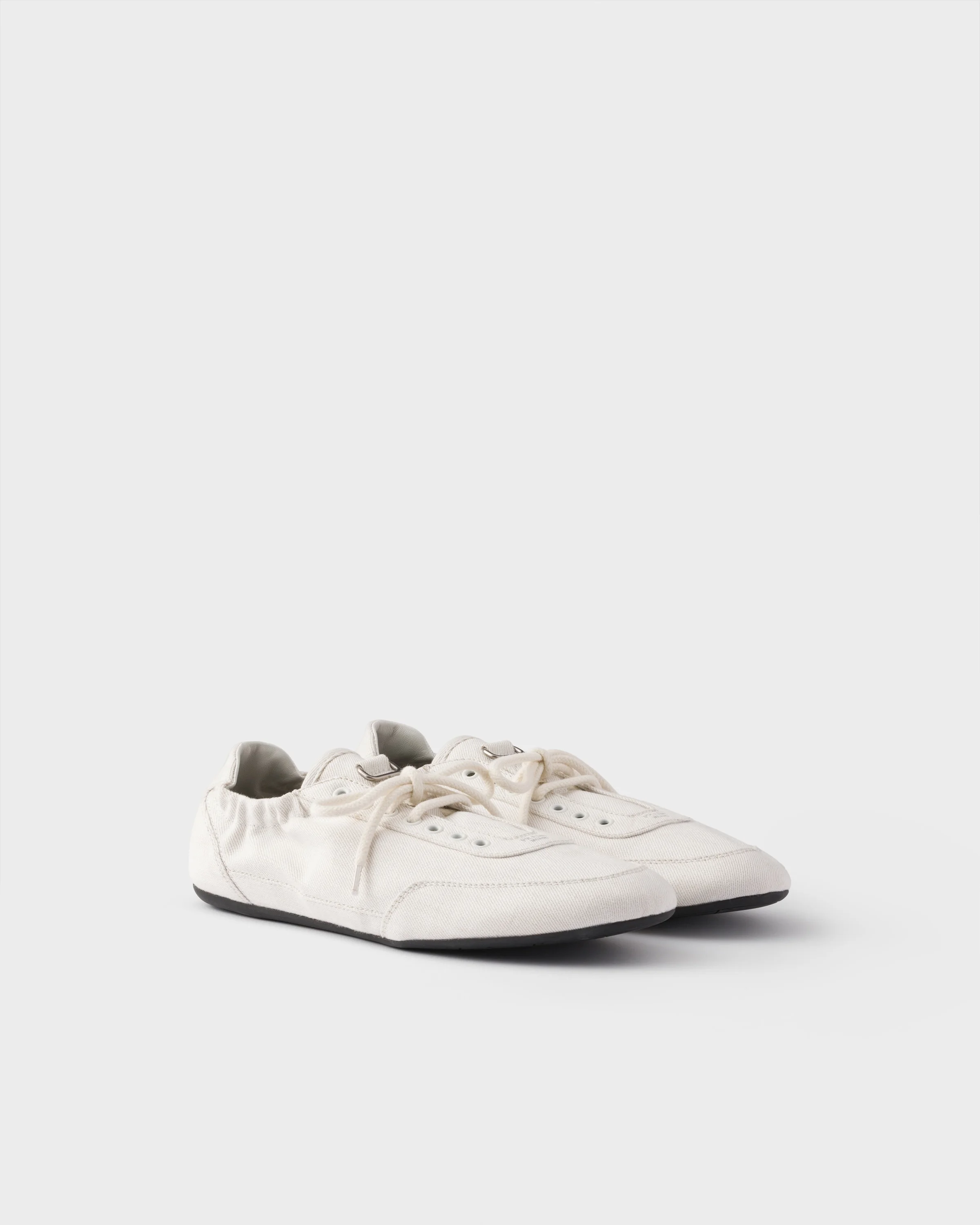 Collapse denim sneakers - 1