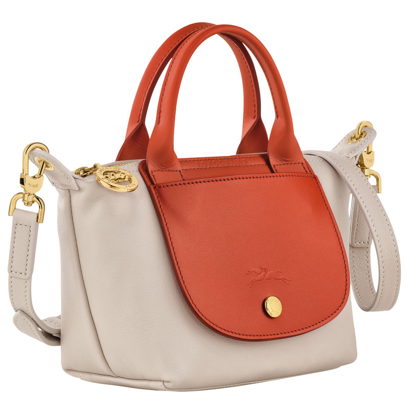 Le Pliage Xtra XS Handbag Paprika - Leather 3