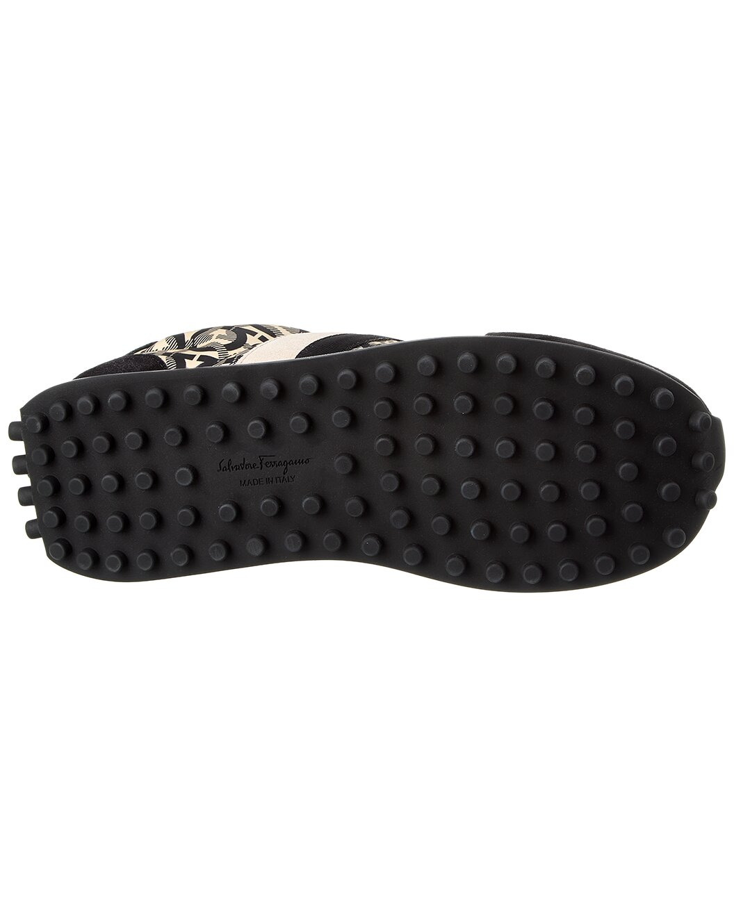 Ferragamo Gancini Nylon & Suede Sneaker - 4