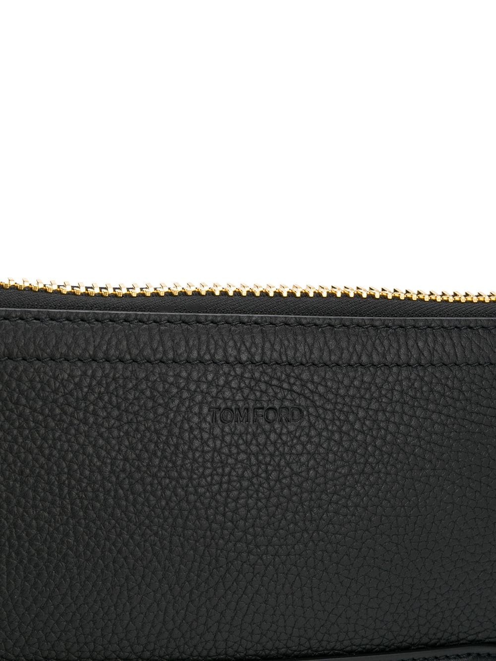 pebbled textured clutch bag - 4