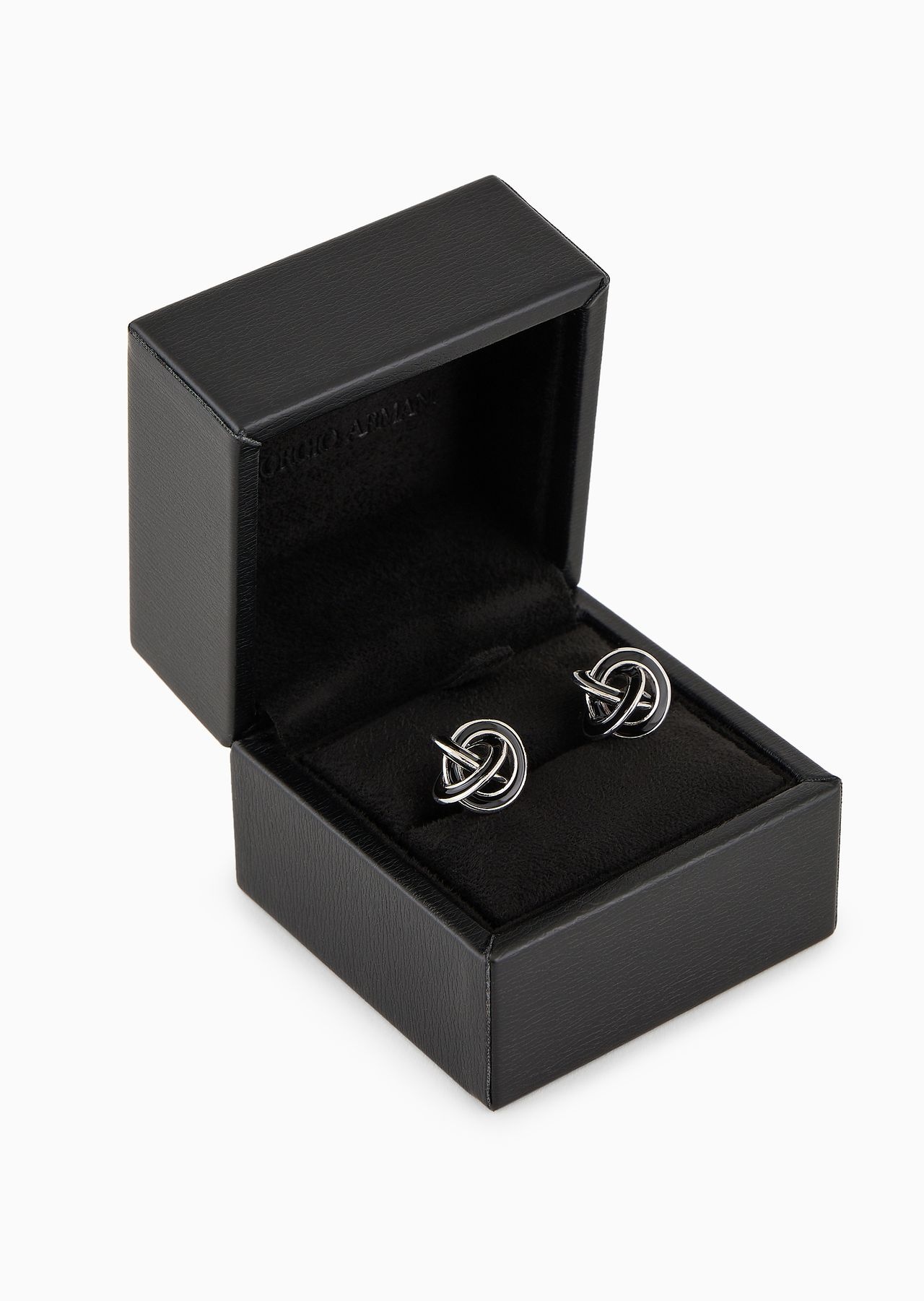 Sterling silver knot-shaped cufflinks - 3