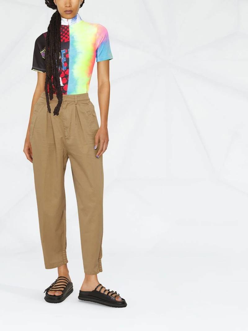 DSQUARED2 cotton tapered trousers outlook
