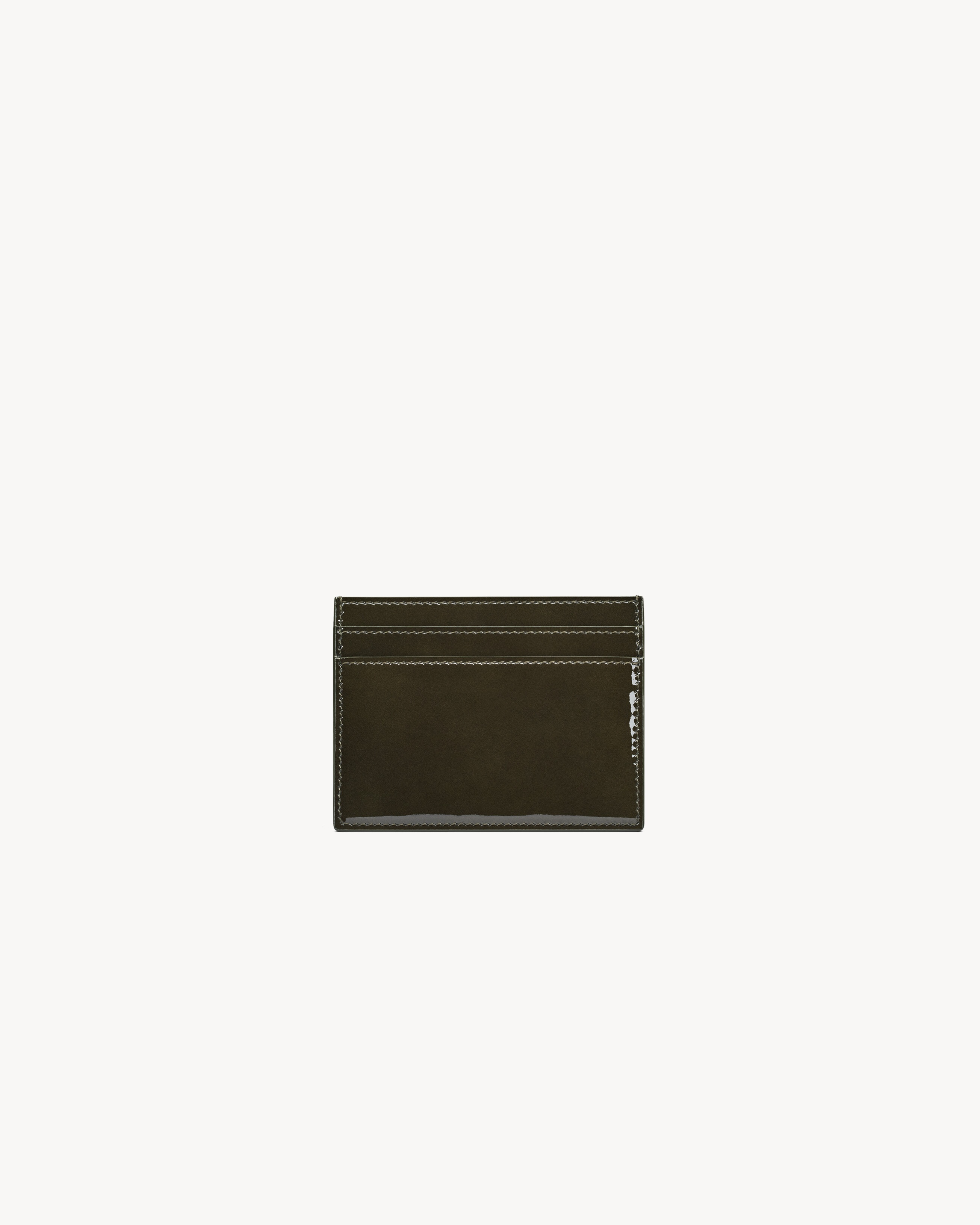 SAINT LAURENT PARIS CARD CASE IN PATENT LEATHER - 2