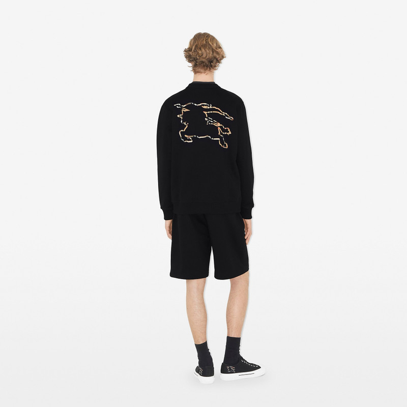 Burberry Check EKD Cotton Sweatshirt outlook