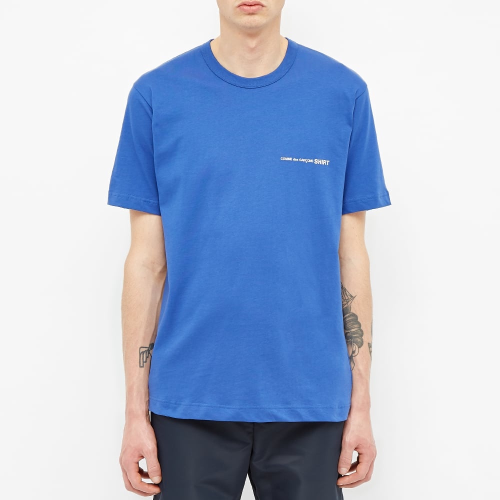 Comme des Garcons SHIRT Logo Colour Tee - 3