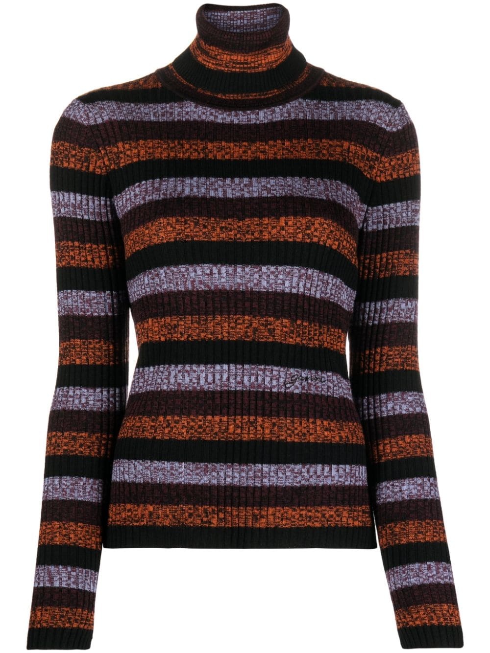 cut-out merino jumper - 1