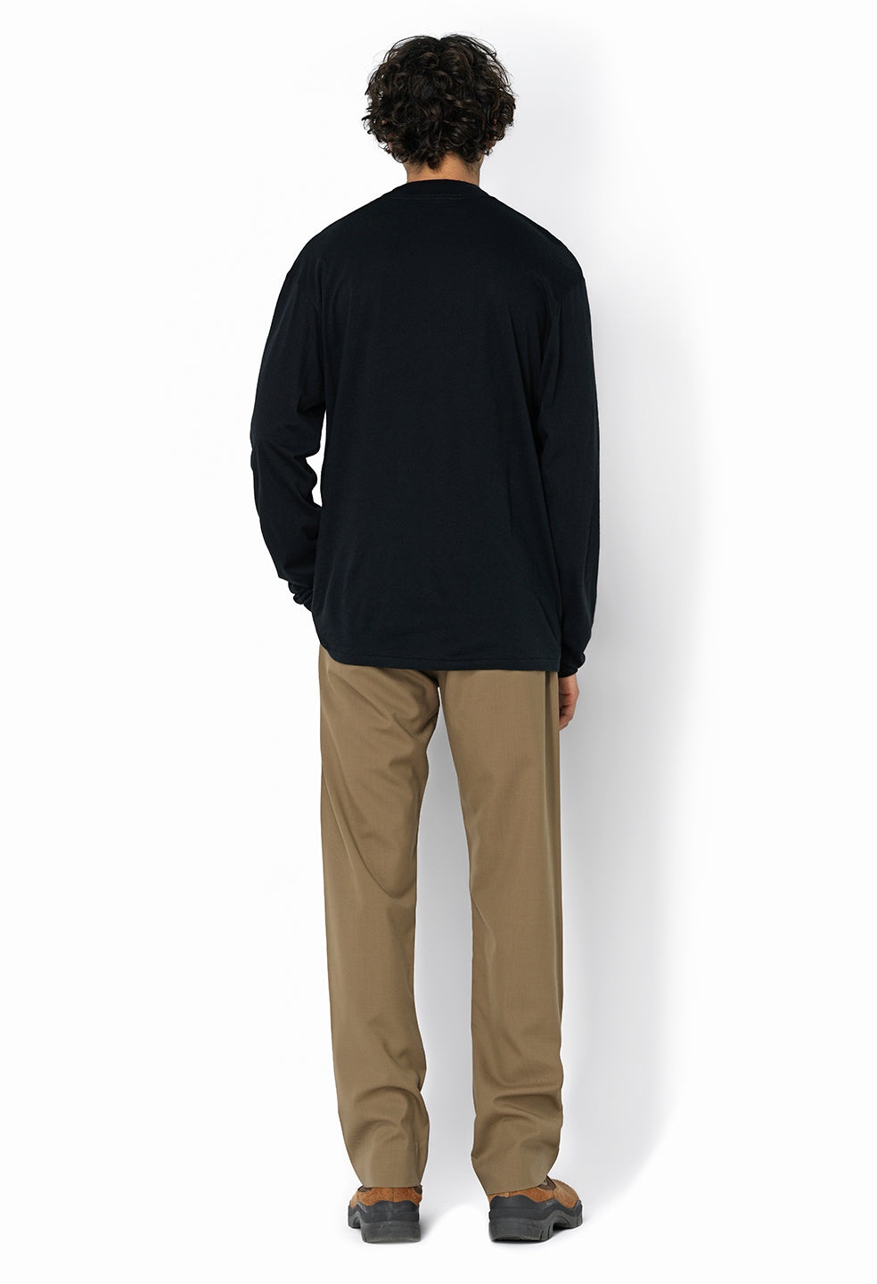 COTTON CASHMERE MOCK NECK - 5