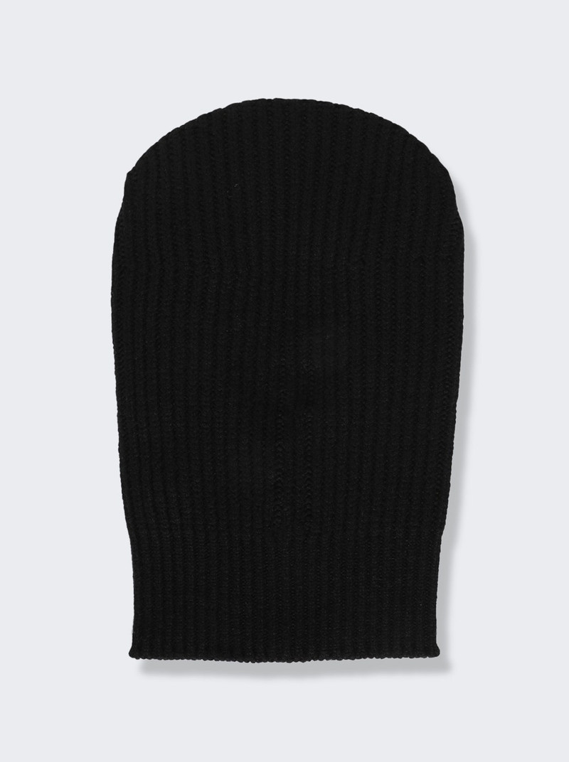 Chunky-knit Balaclava Black 5