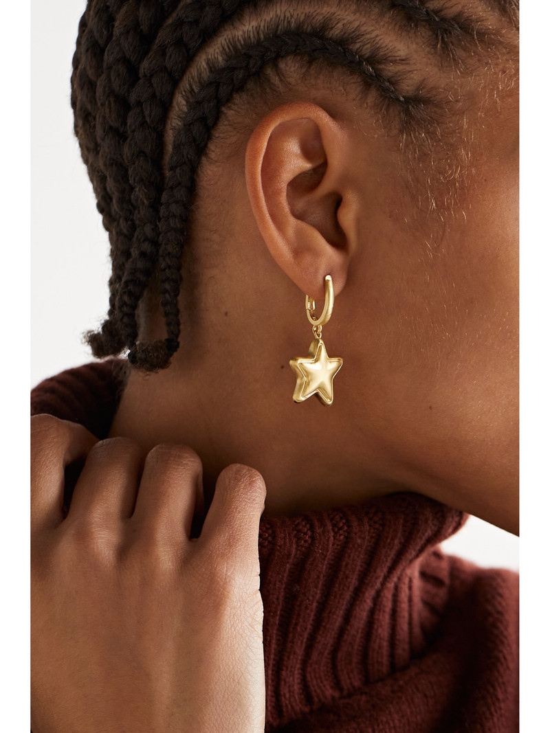 LAUREN RUBINSKI 14-karat Gold Earrings outlook