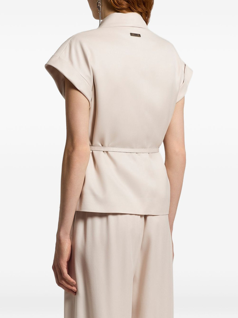 PESERICO belted blazer outlook