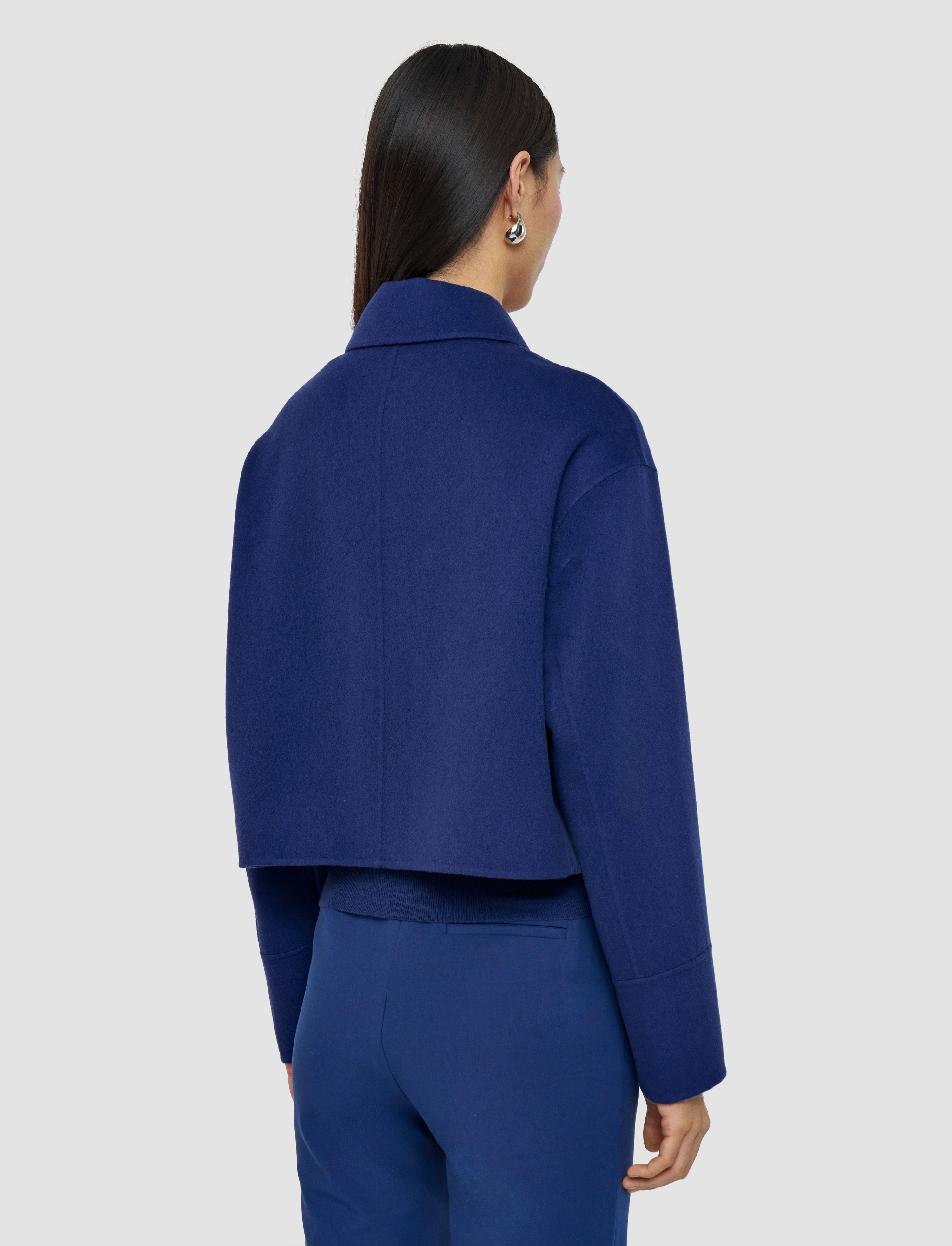 Gerrard Light Double Face Wool Jacket - 4
