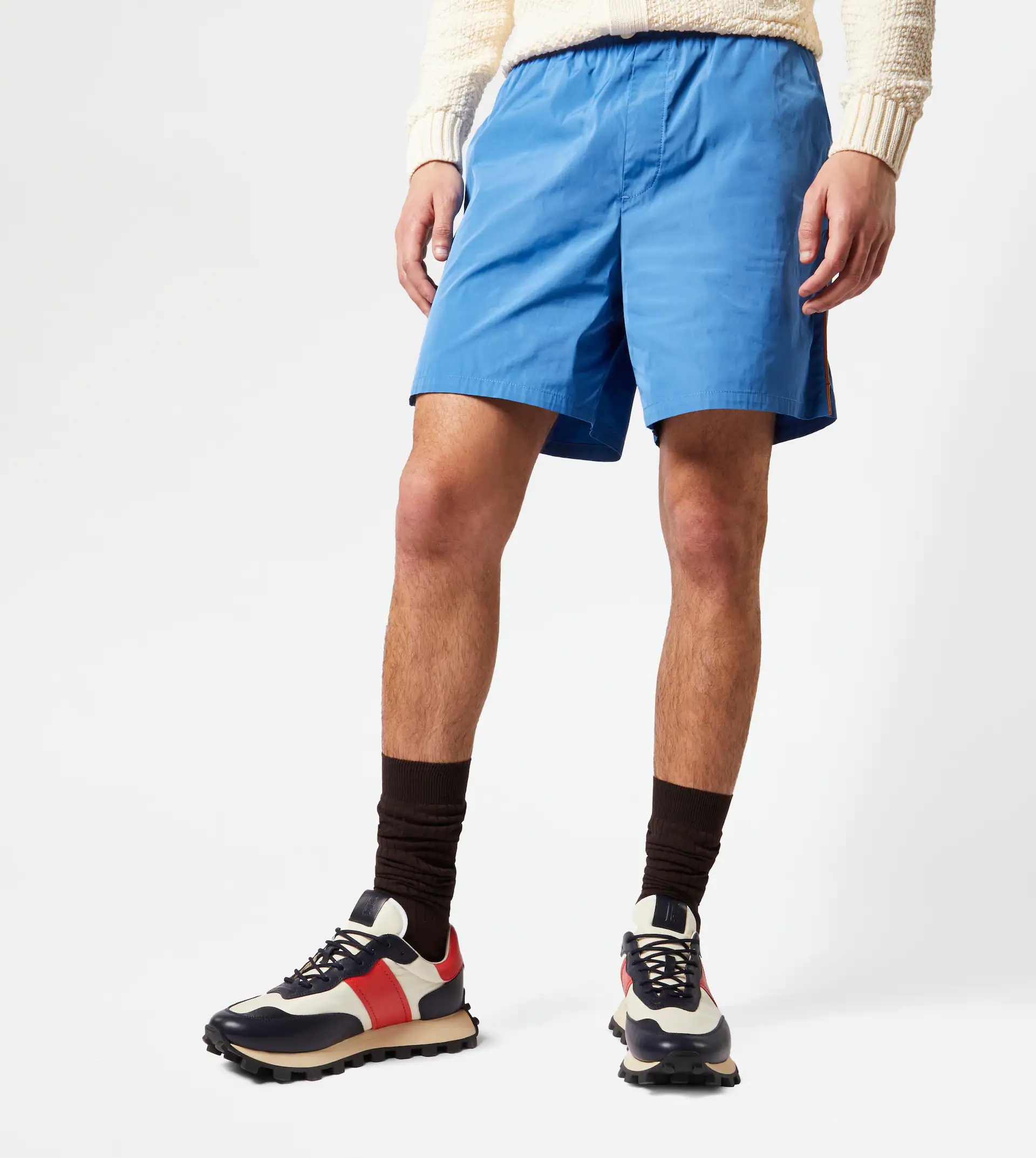 SWIM SHORTS - LIGHT BLUE - 7