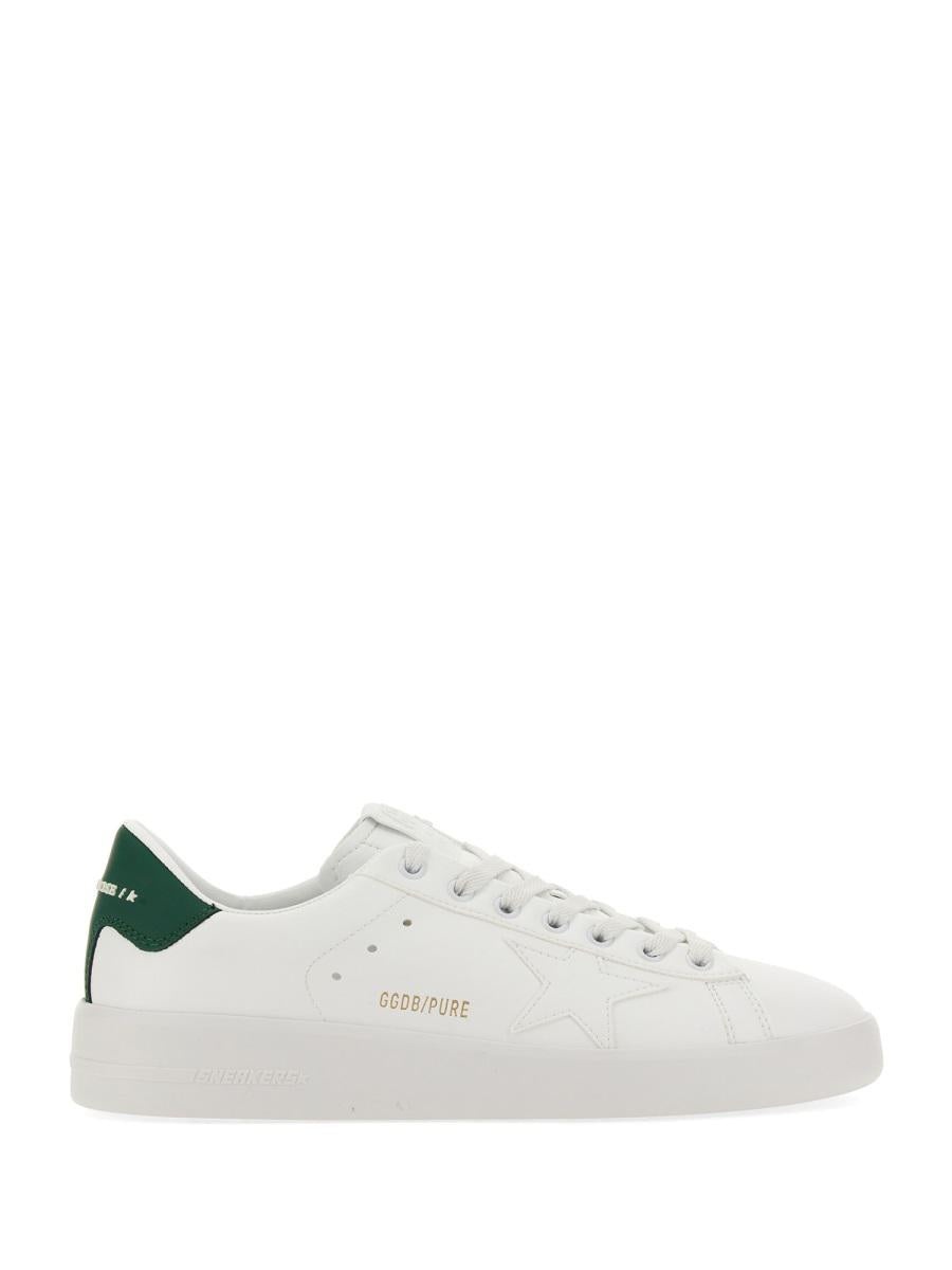 GOLDEN GOOSE PURESTAR SNEAKER WITH LOGO - 1