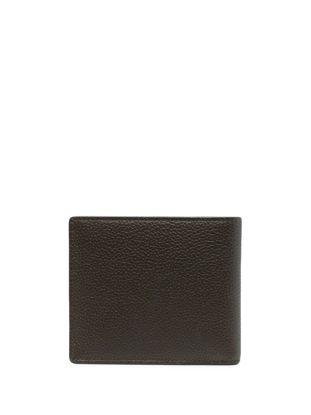 YSL logo-plaque leather wallet - 2