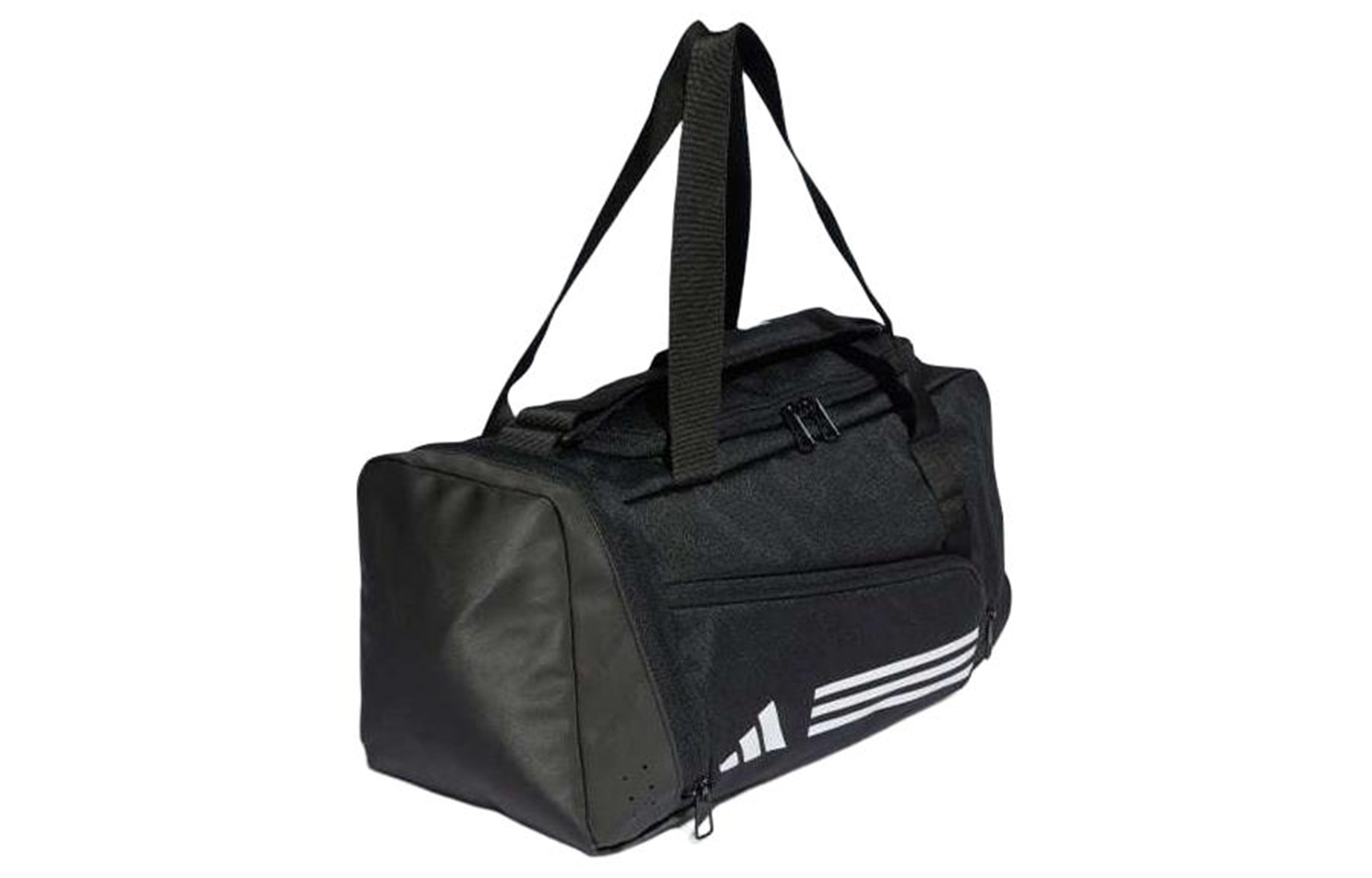 adidas Essentials 3-Stripes Duffel Bag XSmall 'Black White' IP9861 - 2