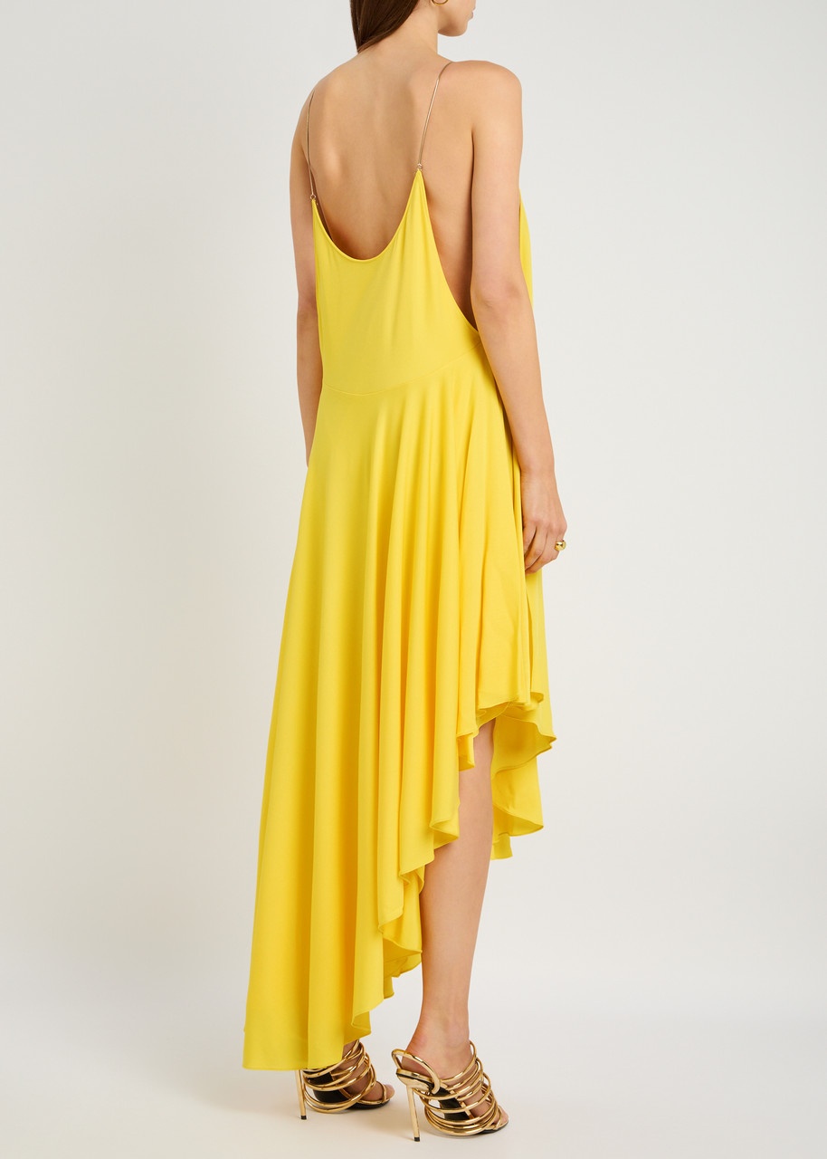 Alaïa Asymmetric Jersey Maxi Dress - 3