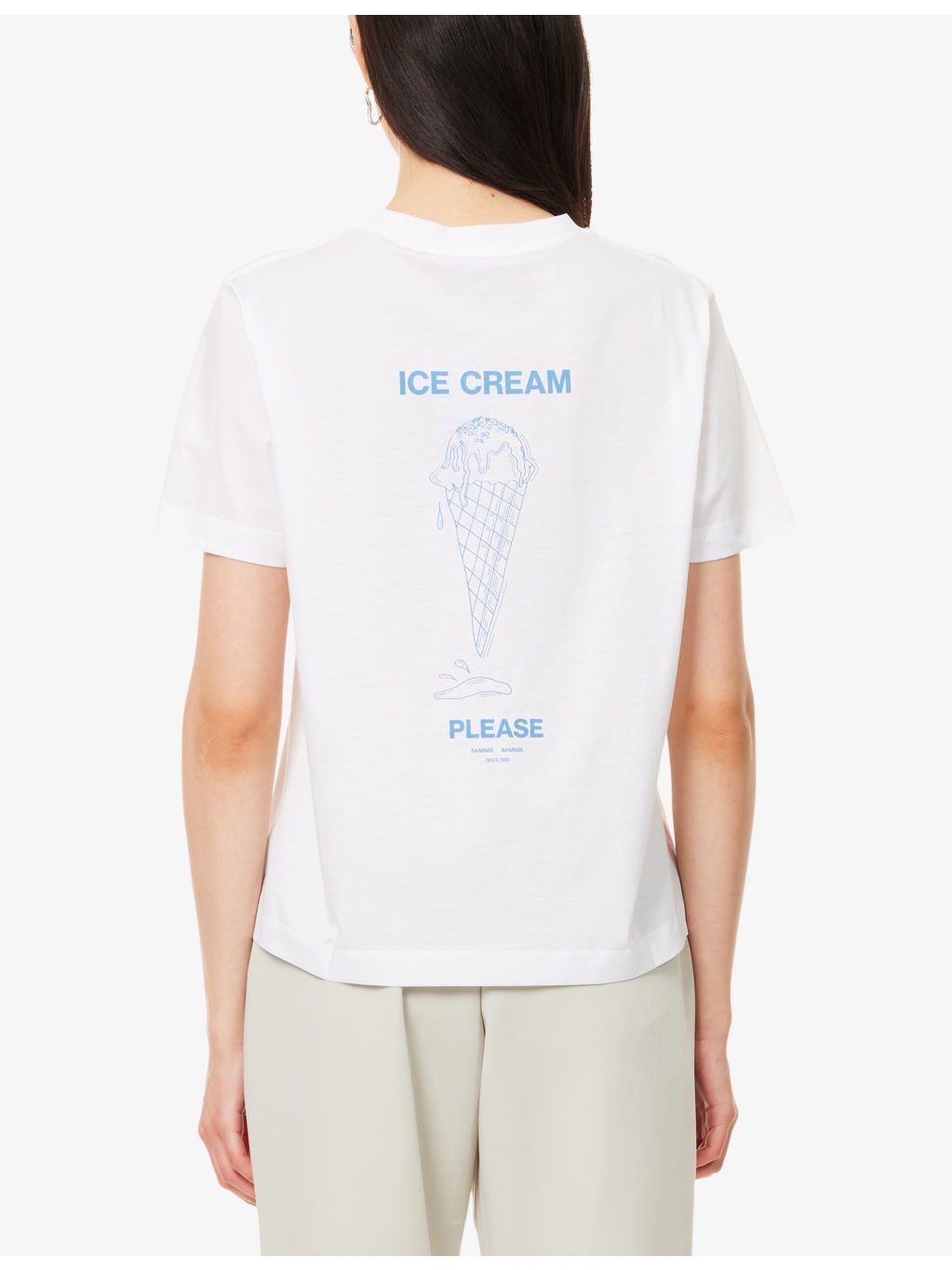 Sacamino Printed Cotton-Jersey T-Shirt - 4
