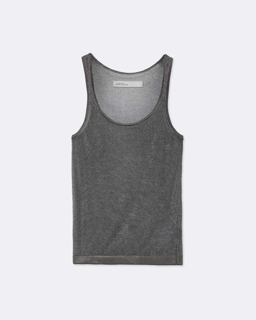 SILVI FITTED METALLIC VEST - 1