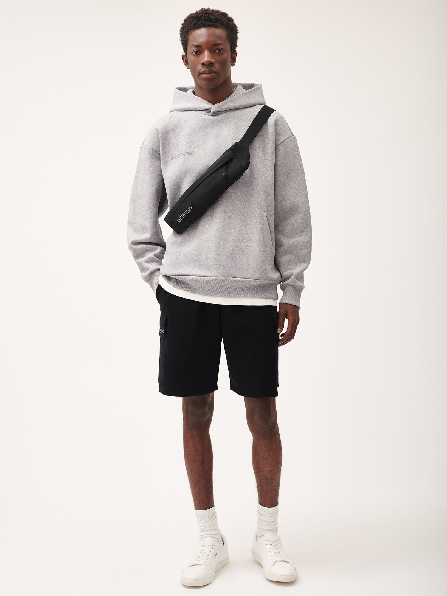 Mens DNA Hoodie - Grey Marl - 3