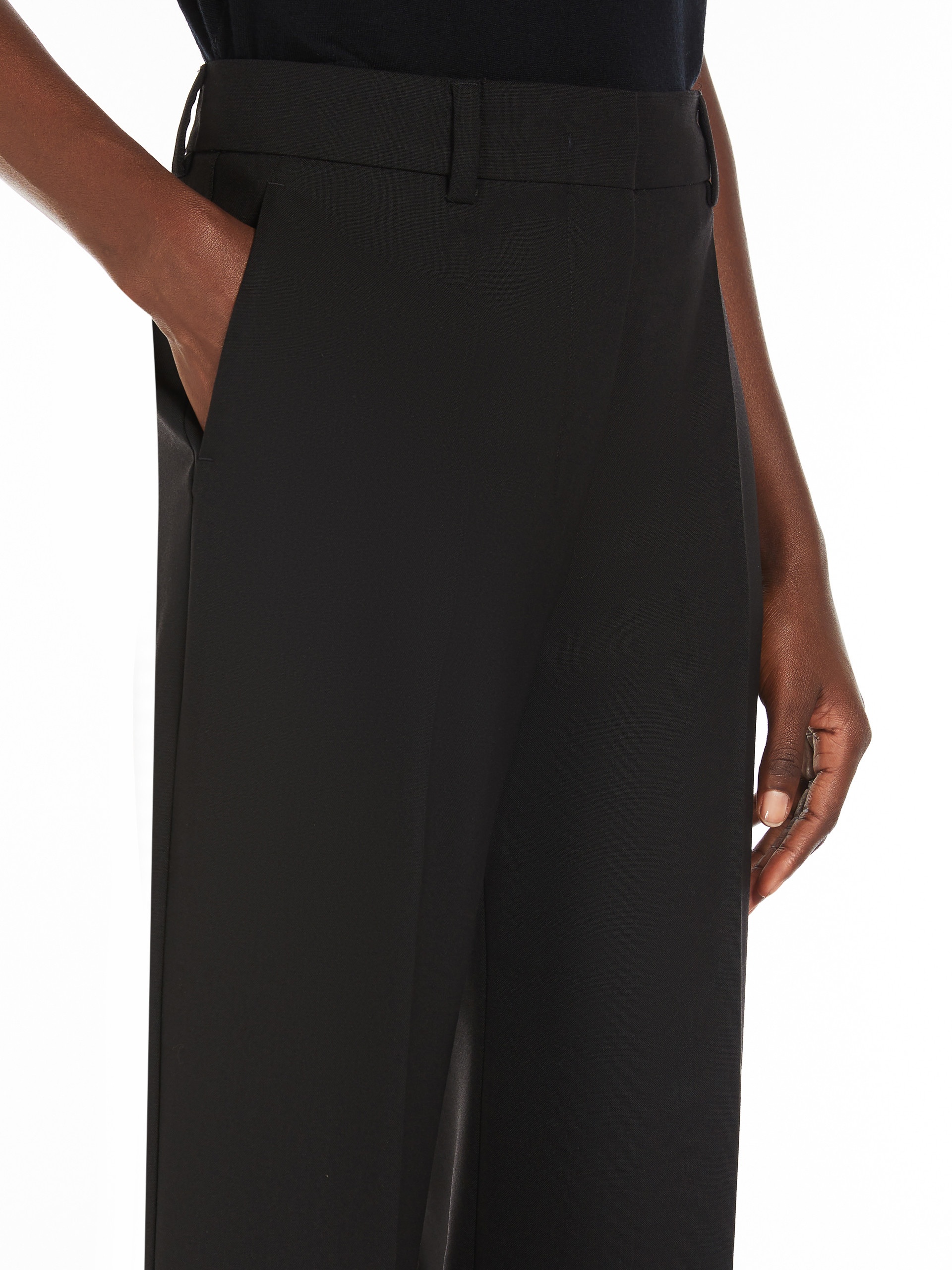 OXALIS Flared tailored trousers - 5