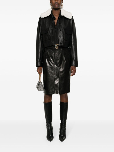 TOM FORD pencil leather skirt outlook