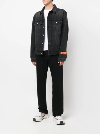 Heron Preston regular denim jacket outlook