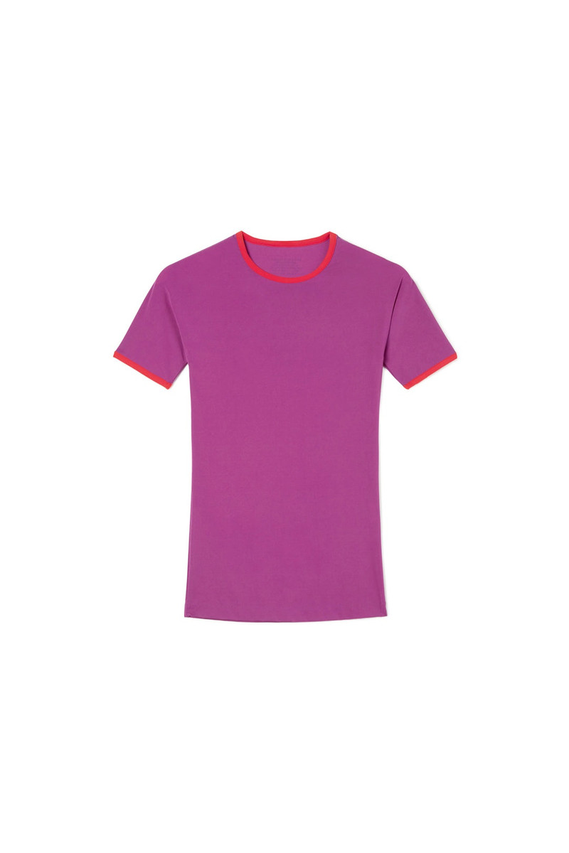 SUPER STRETCH T-SHIRT / purple 1