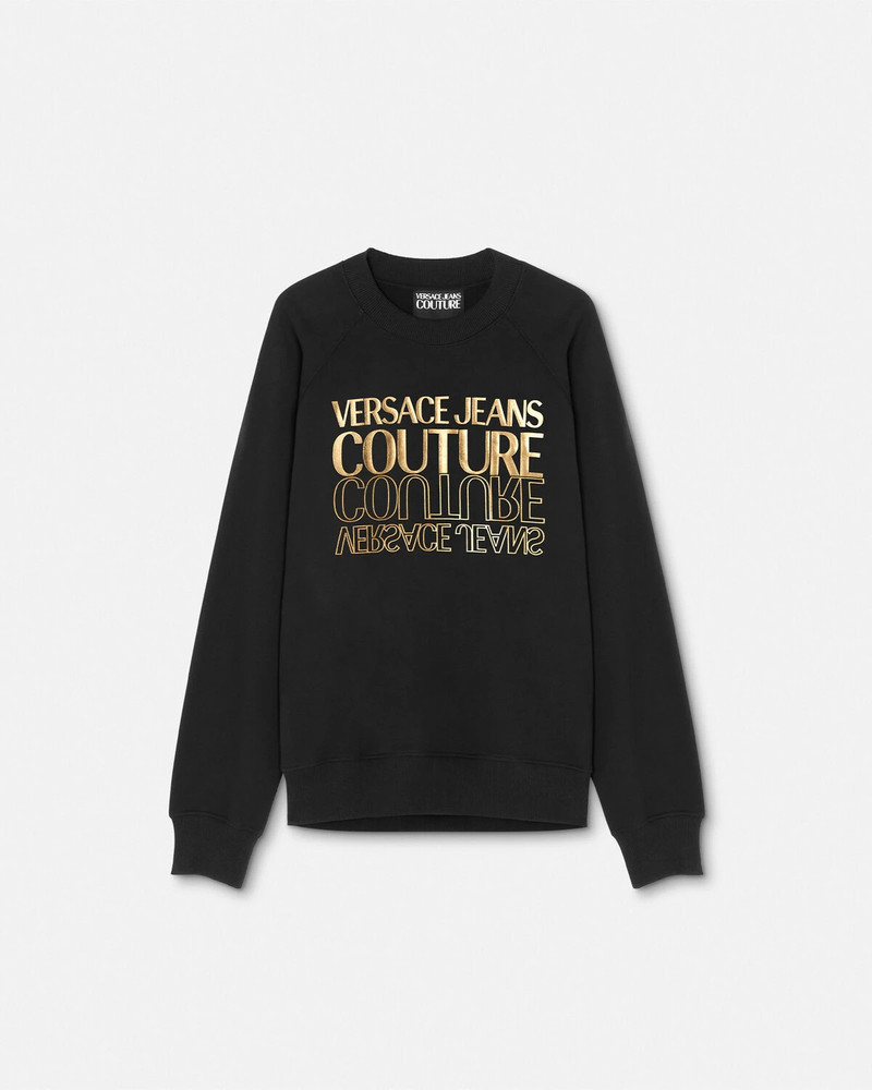 Upside Down Logo Sweatshirt 1