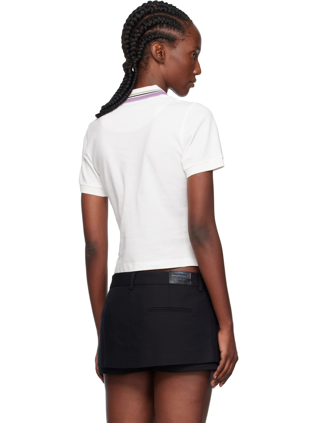 White Mini Classic Polo - 3