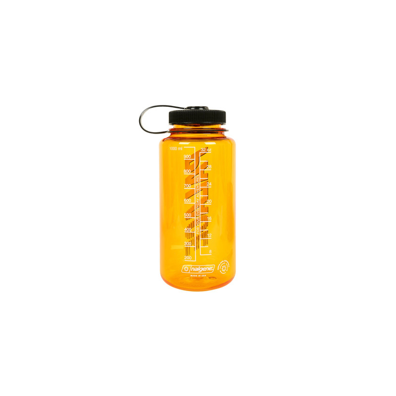 PALACE PALACE NALGENE FONT WATER BOTTLE CLEMENTINE / BLACK outlook