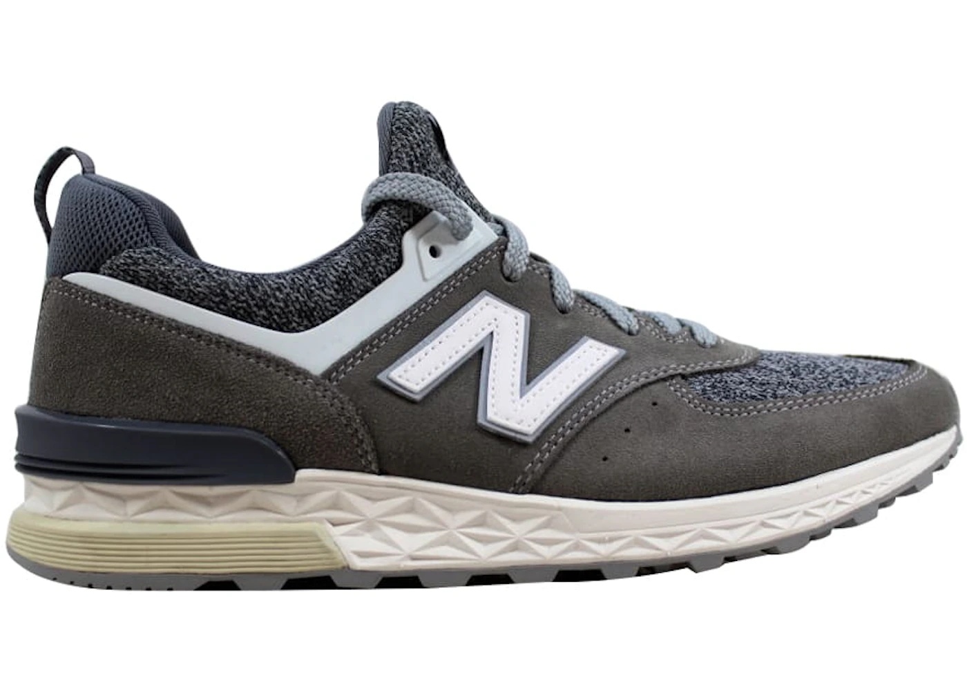 New Balance 574 Grey White - 1