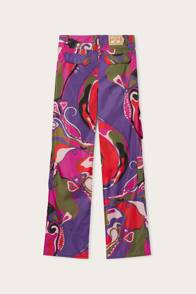 PUCCI ORCHIDEE PRINT CARGO PANTS outlook