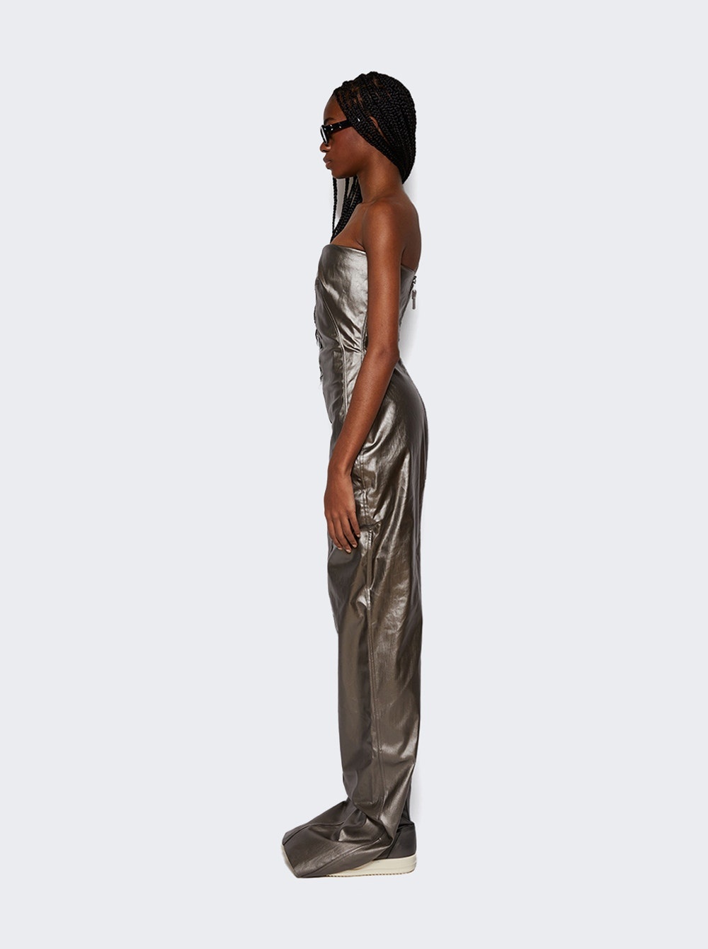 Bustier Gown Gun Metal - 4