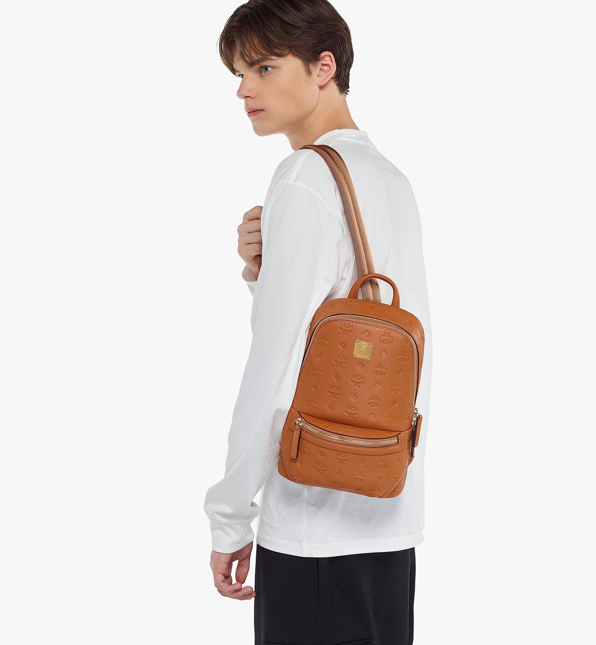 Aren Sling Bag in Embossed Monogram Leather - 2