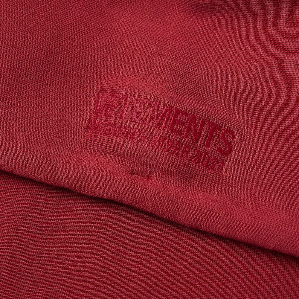 VETEMENTS Jeans Logo Popover Hoody - 3