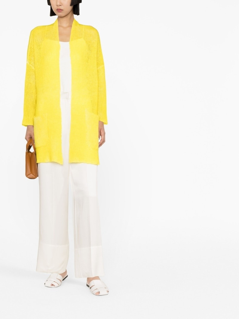 Avant Toi open front knit jacket outlook