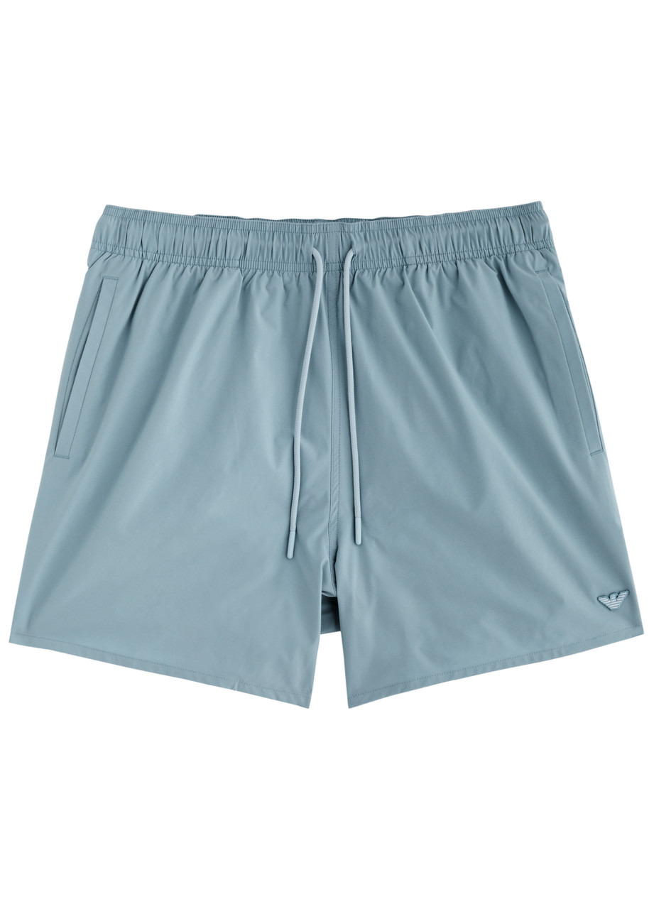 Emporio Armani Logo Shell Swim Shorts - 1