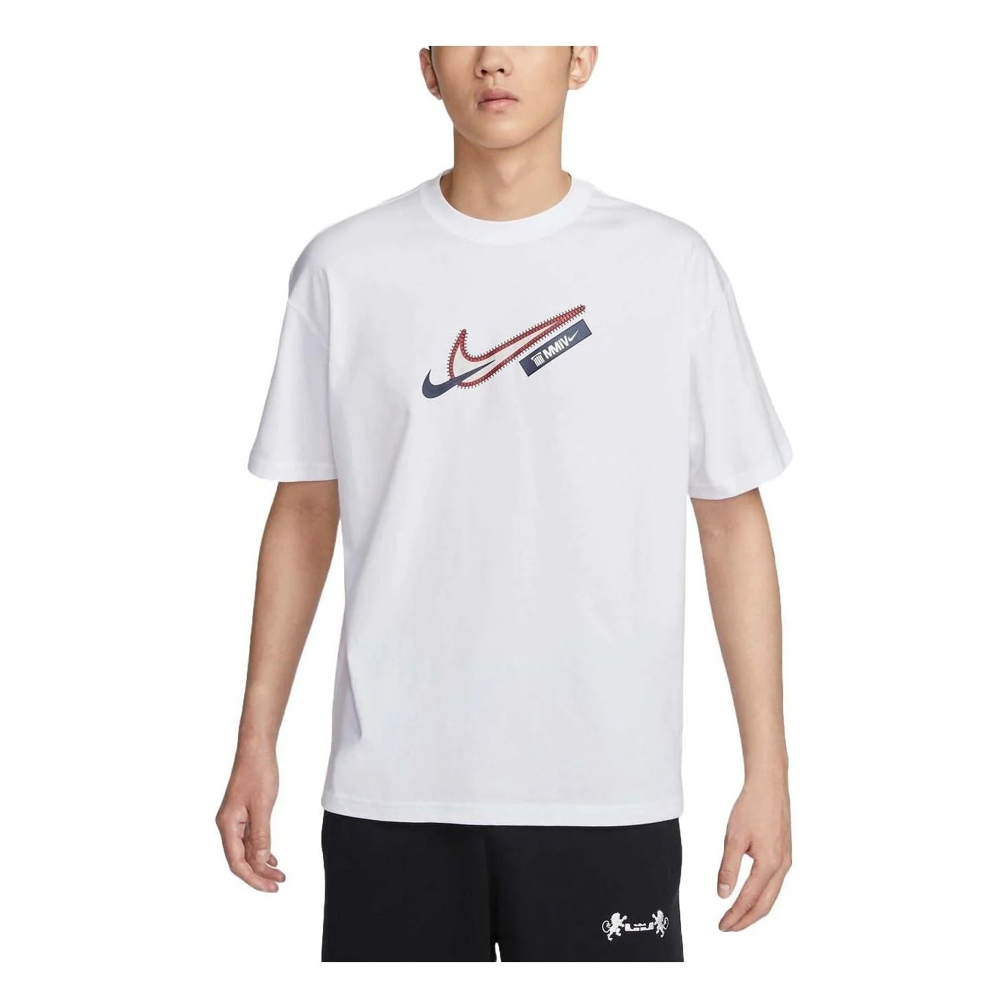 Nike Lebron Graphic Basketball T-Shirt Asia Sizing 'White' FZ8076-100 - 1