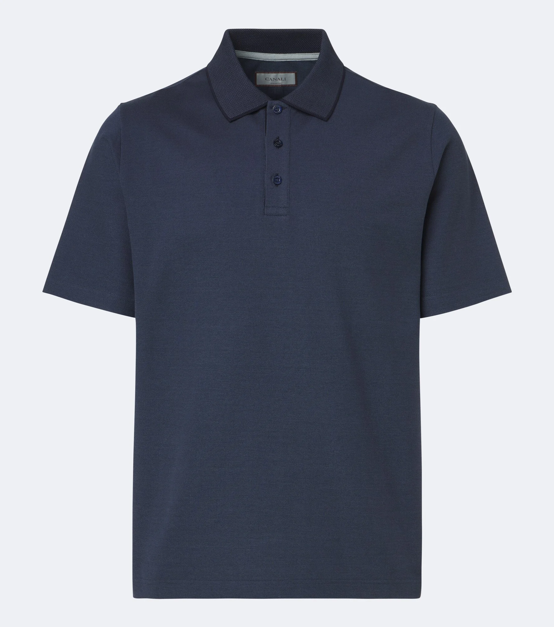 Cotton polo shirt - 1