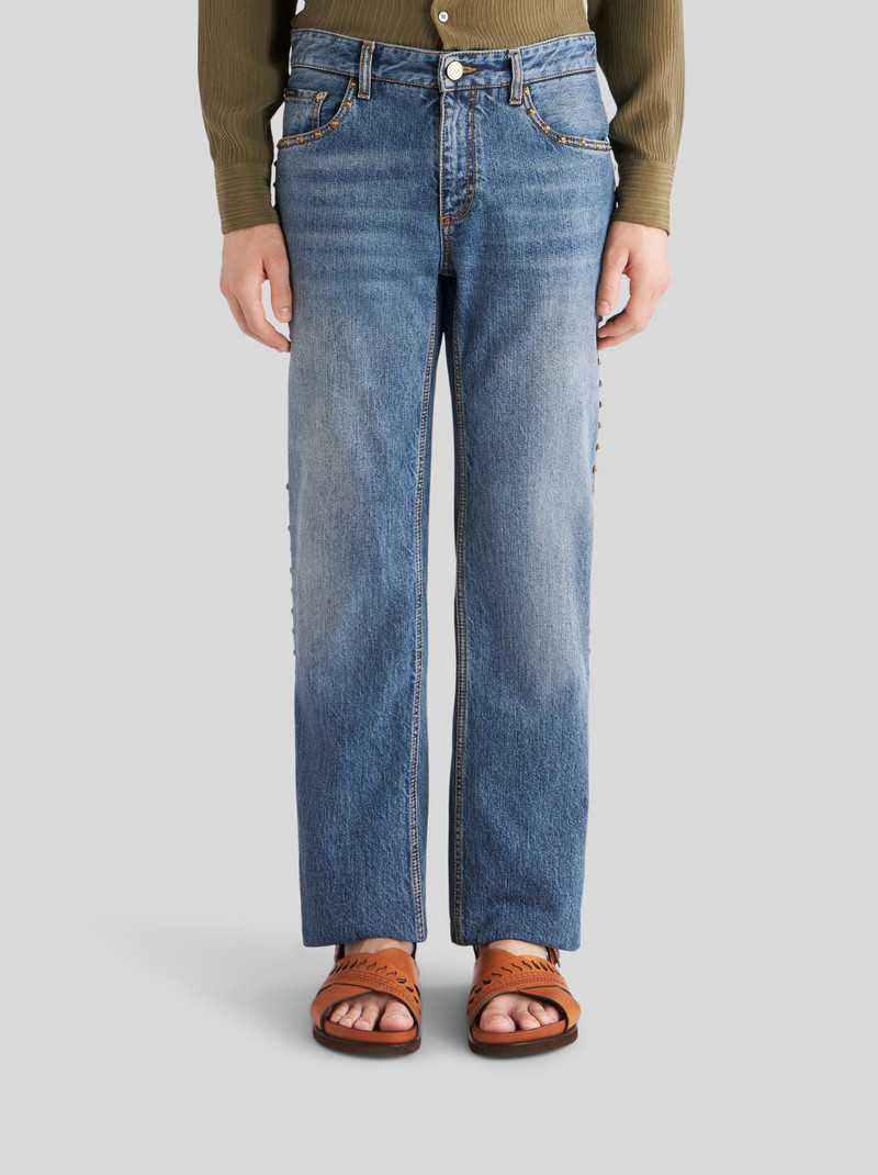 Etro JEANS WITH MINI STUDS outlook