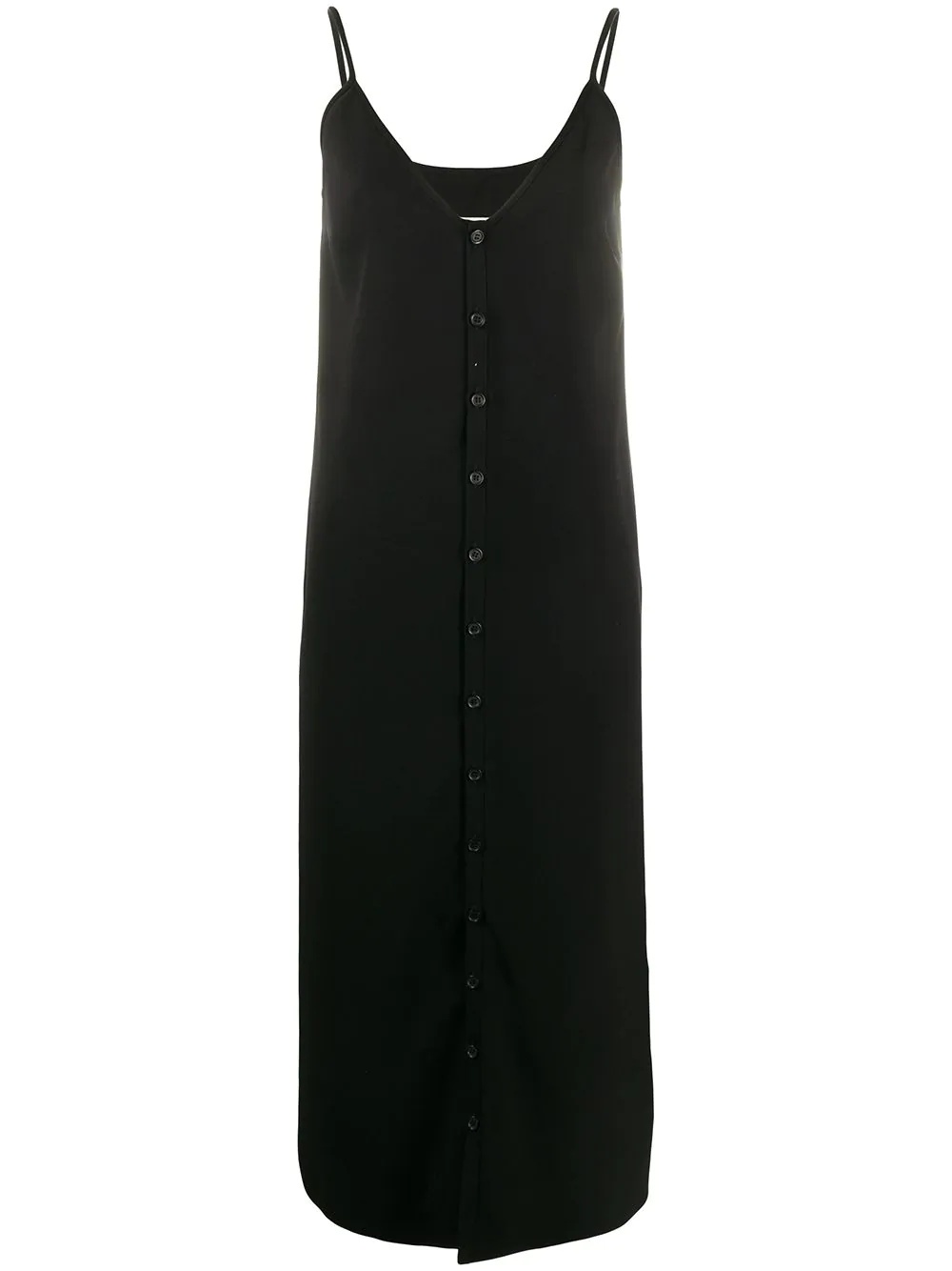 buttoned midi dress - 1