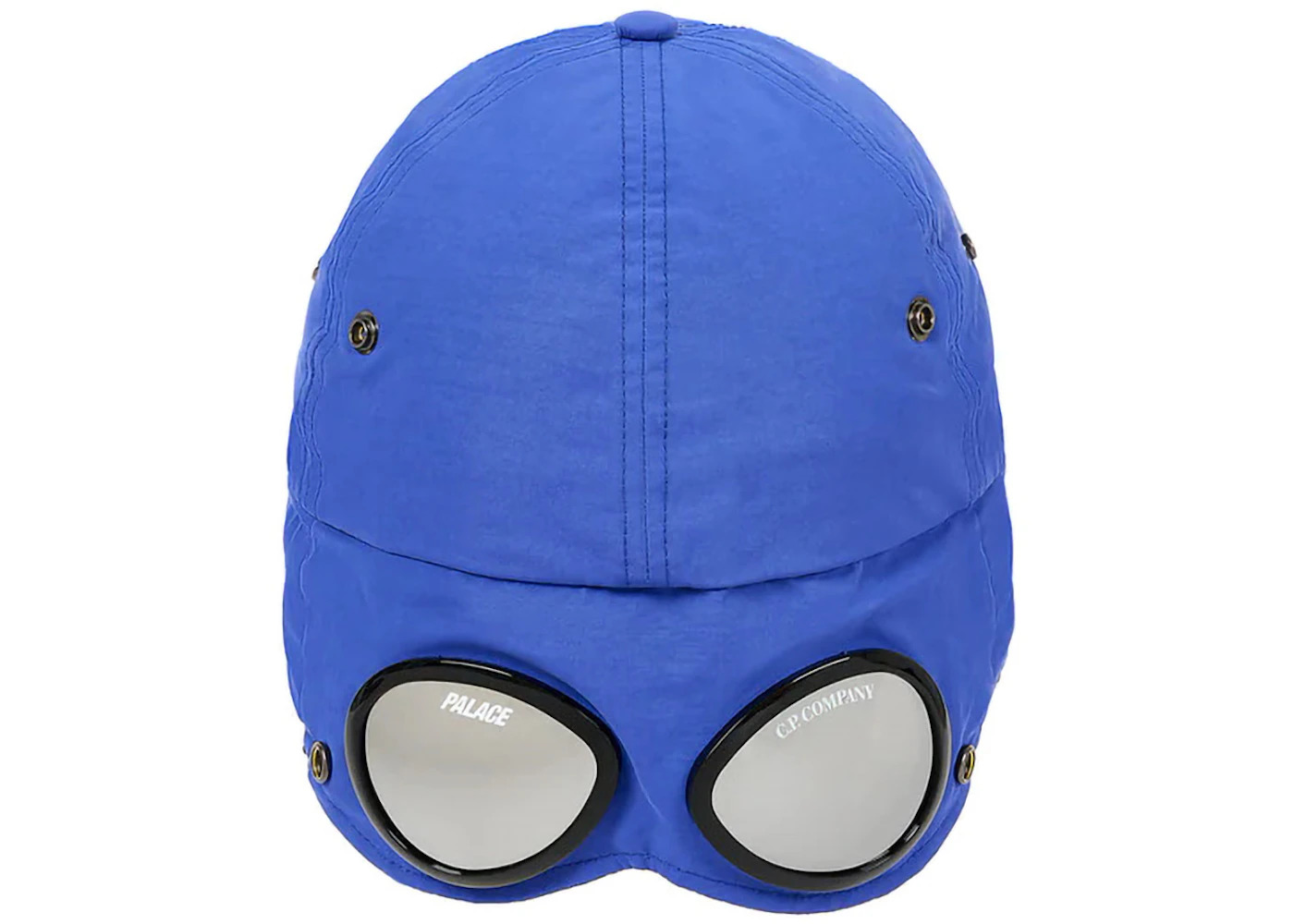 Palace x C.P. Company Goggle Ear Flap P-Cap Bright Cobalt - 3