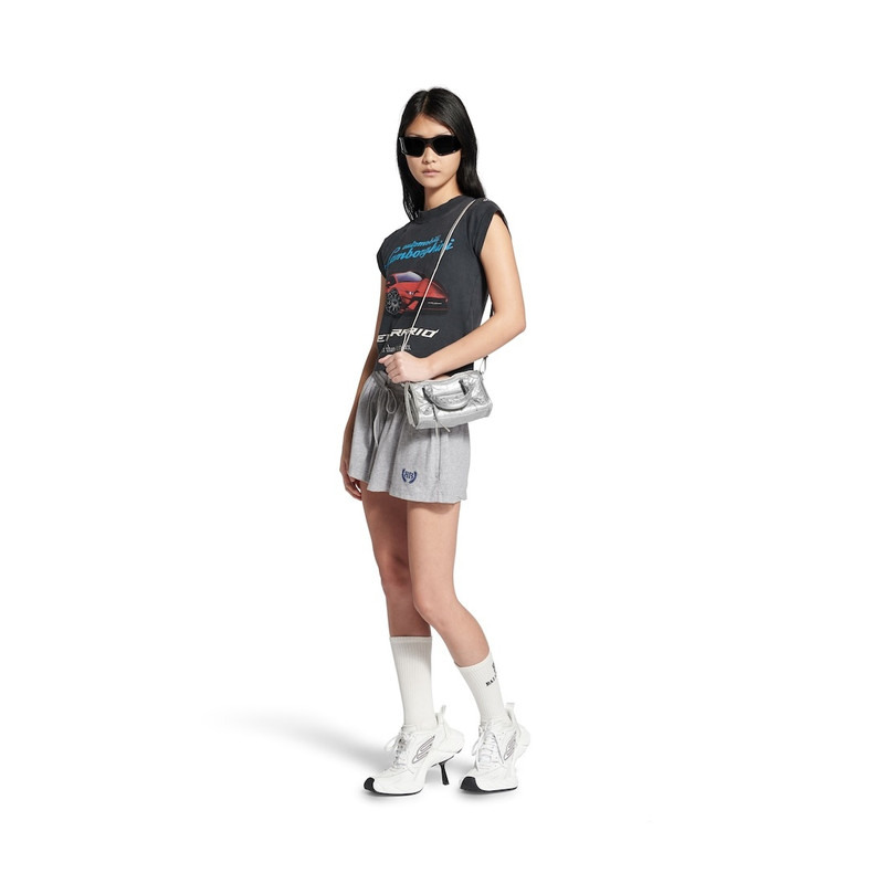 Women's Le City Bag Nano in Silver 7