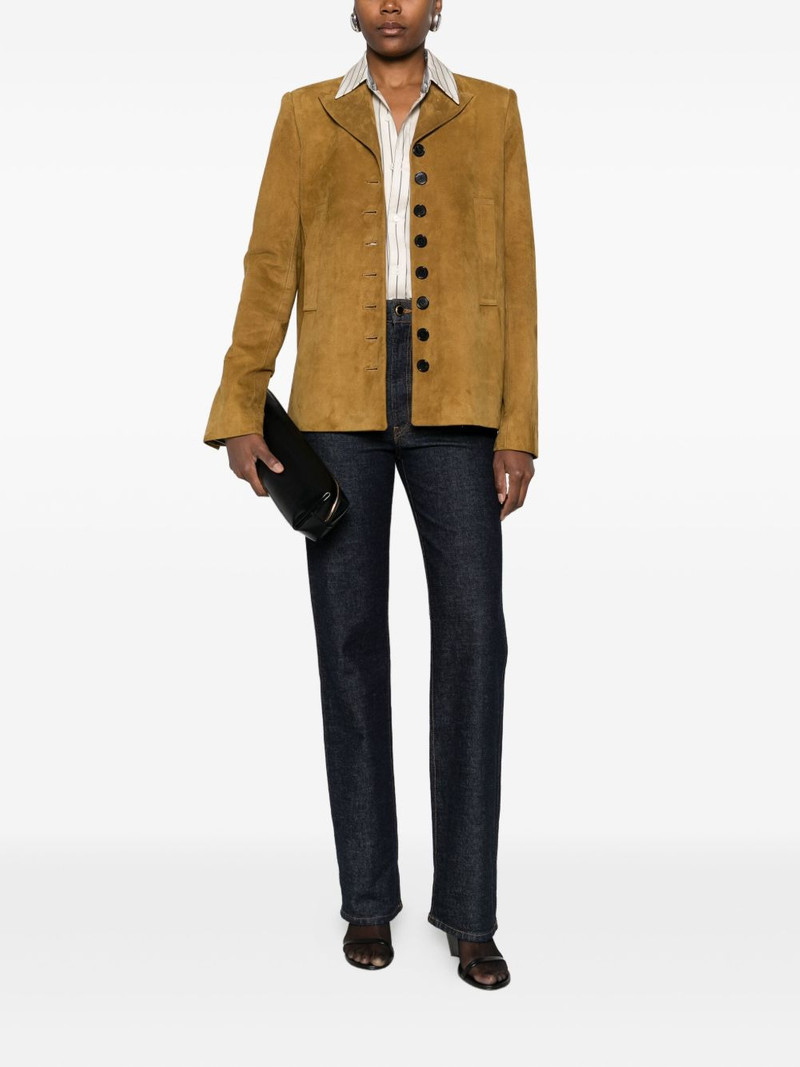 KHAITE suede jacket outlook