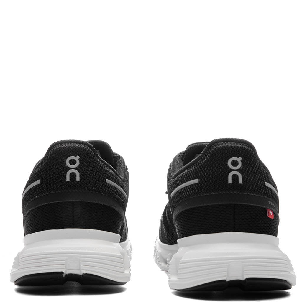 WOMEN'S CLOUD 6 - BLACK/WHITE - 4