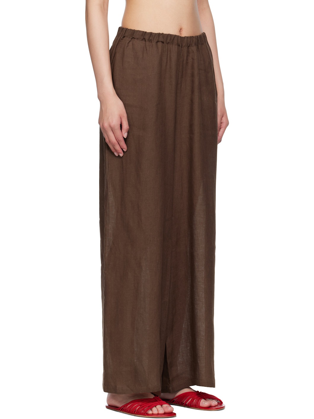 Brown Sepia Lounge Pants - 2